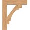 Ekena Millwork Merced Block Smooth Bracket, Western Red Cedar, 5 1/2"W x 30"D x 36"H BKT06X30X36MRC05SWR - alternate 3